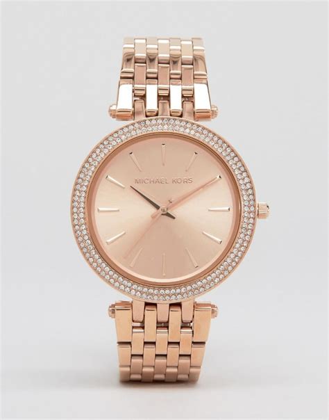 michael kors watch black and rose gold|rose gold mk watch men.